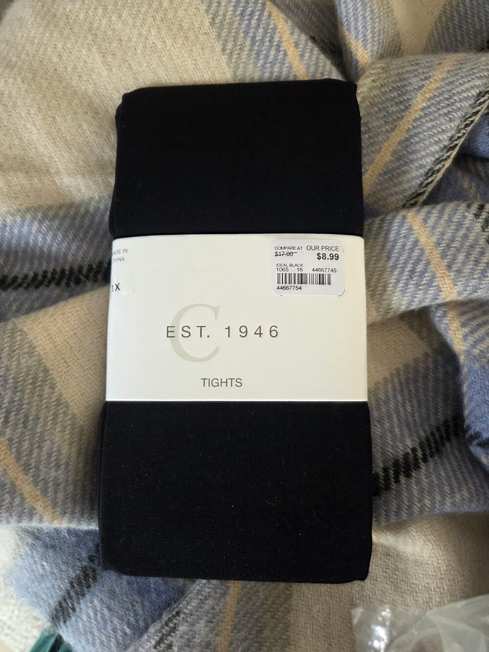 Cato black Tights size 1x